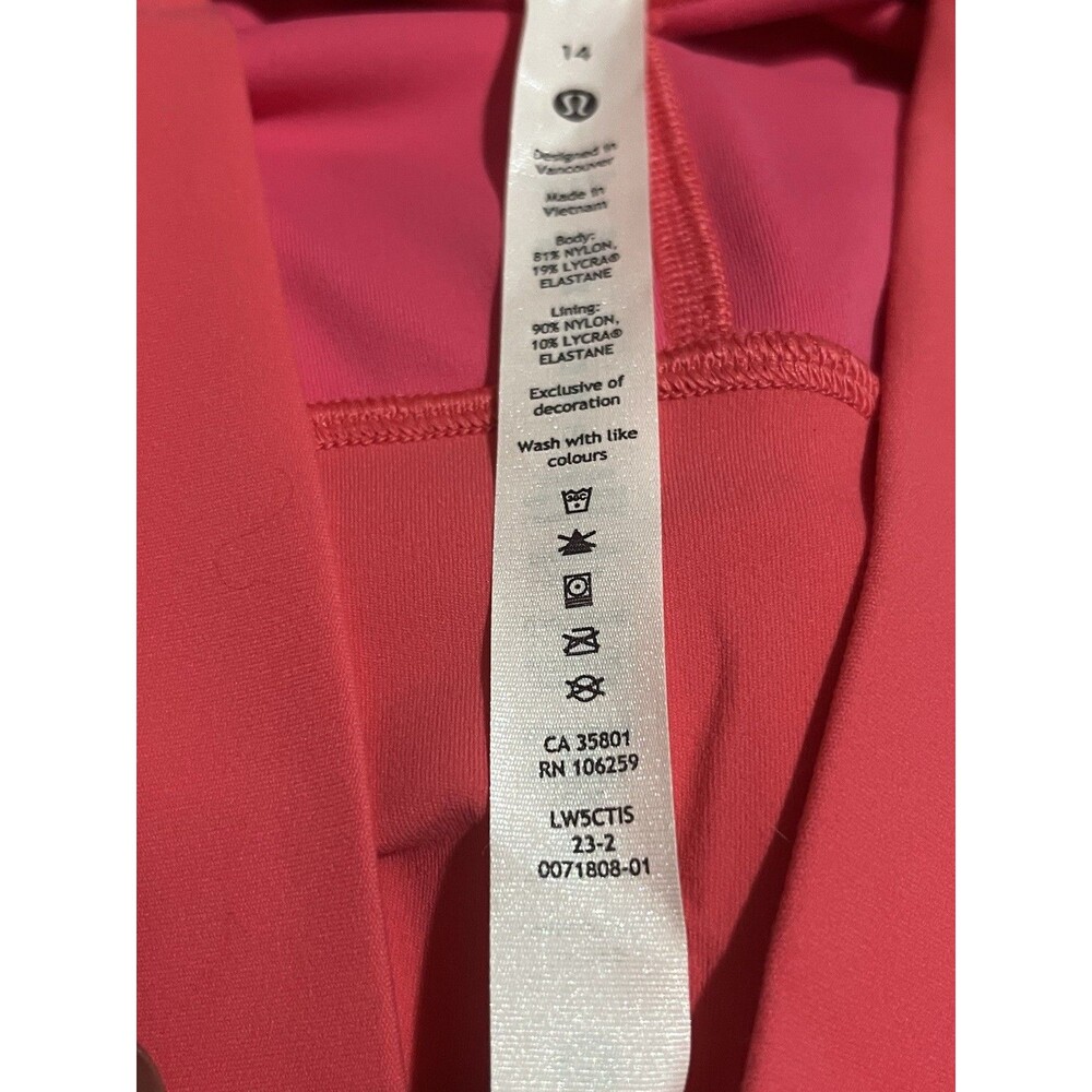 Lululemon Align HR High Rise Pant 28” Leggings Lip Gloss Pink Size 14 Nulu Yoga - Picture 5 of 12